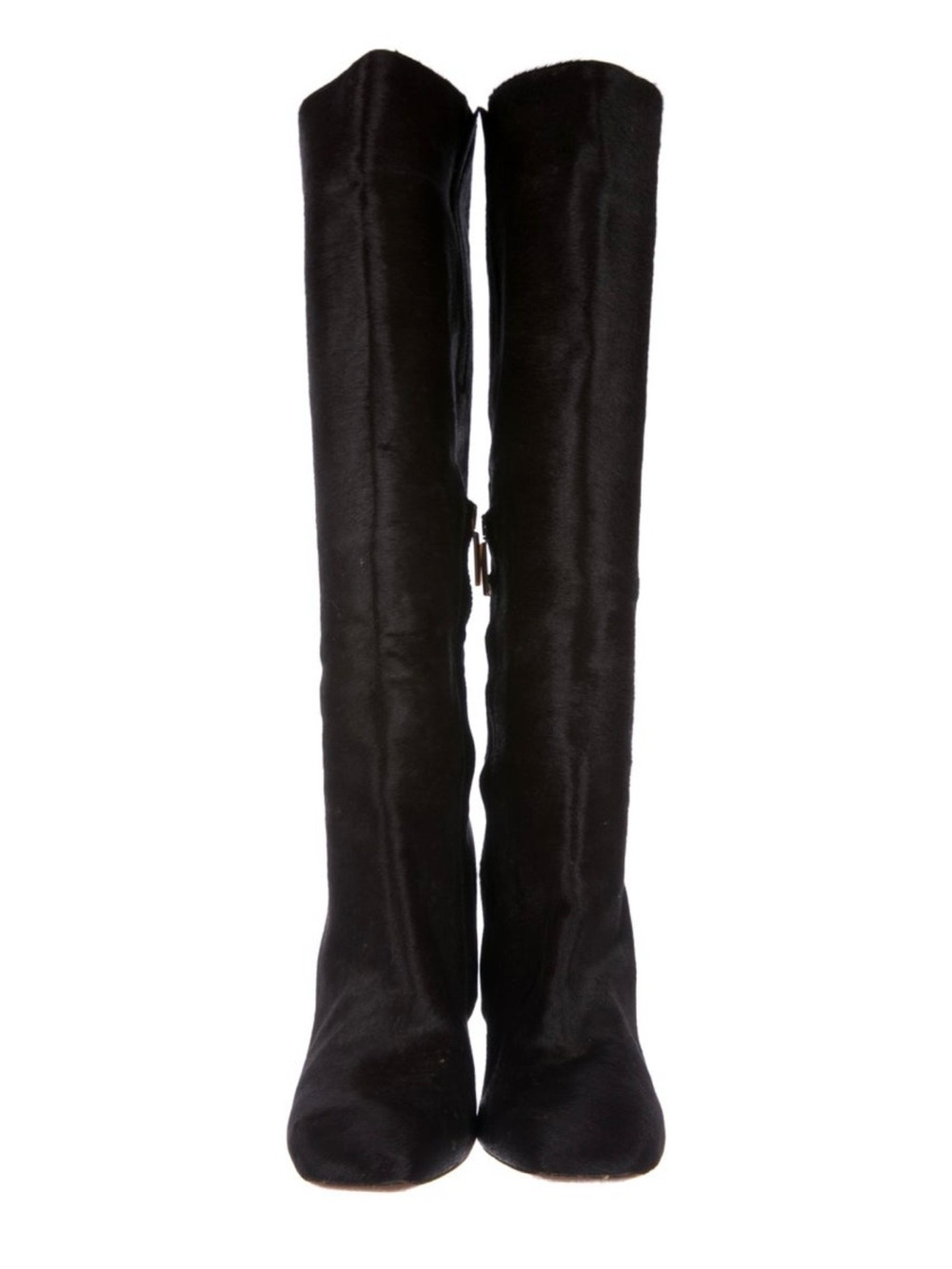 Calvin Klein collection pony hair knee high women’s boots. Size 7